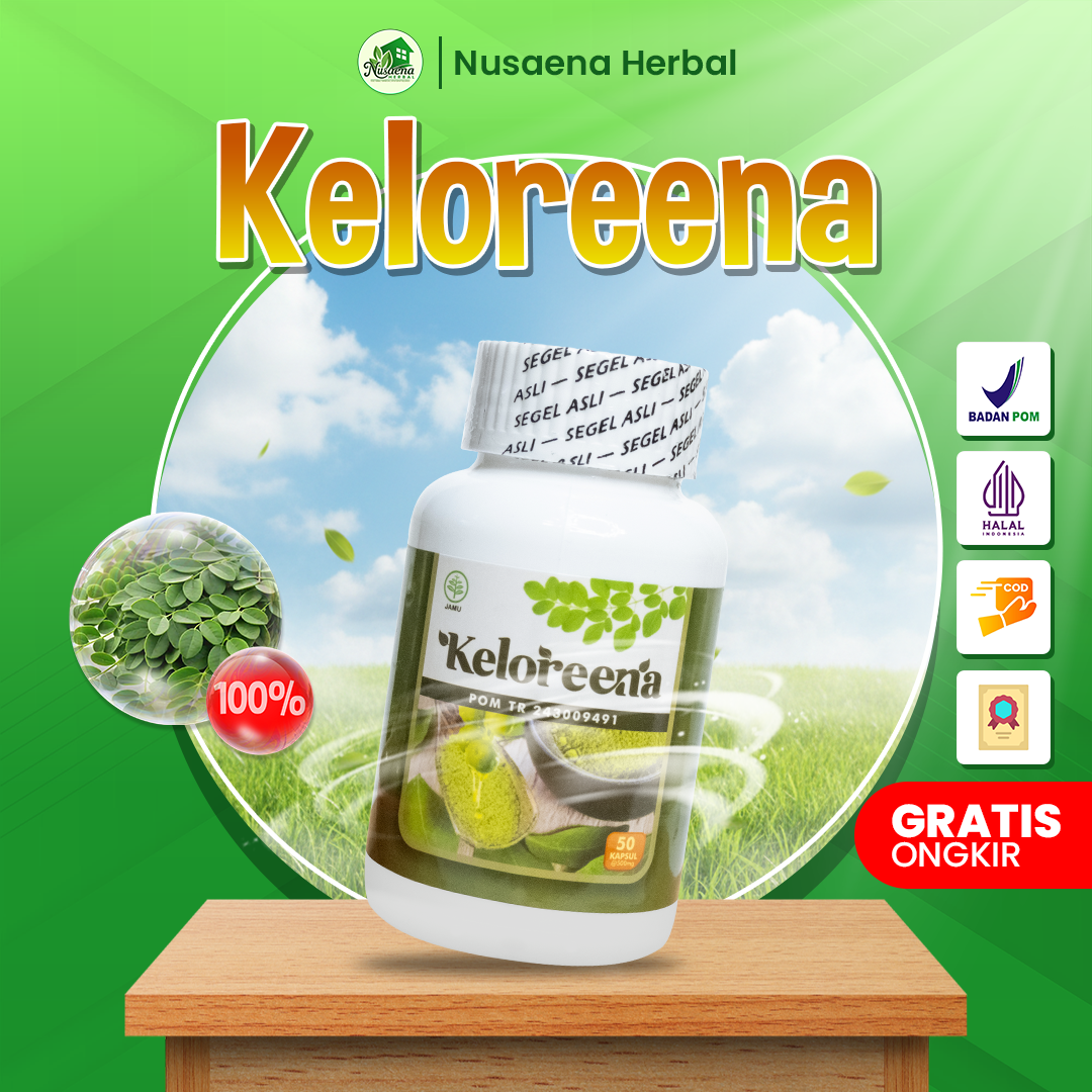 Keloreena 100 Kapsul